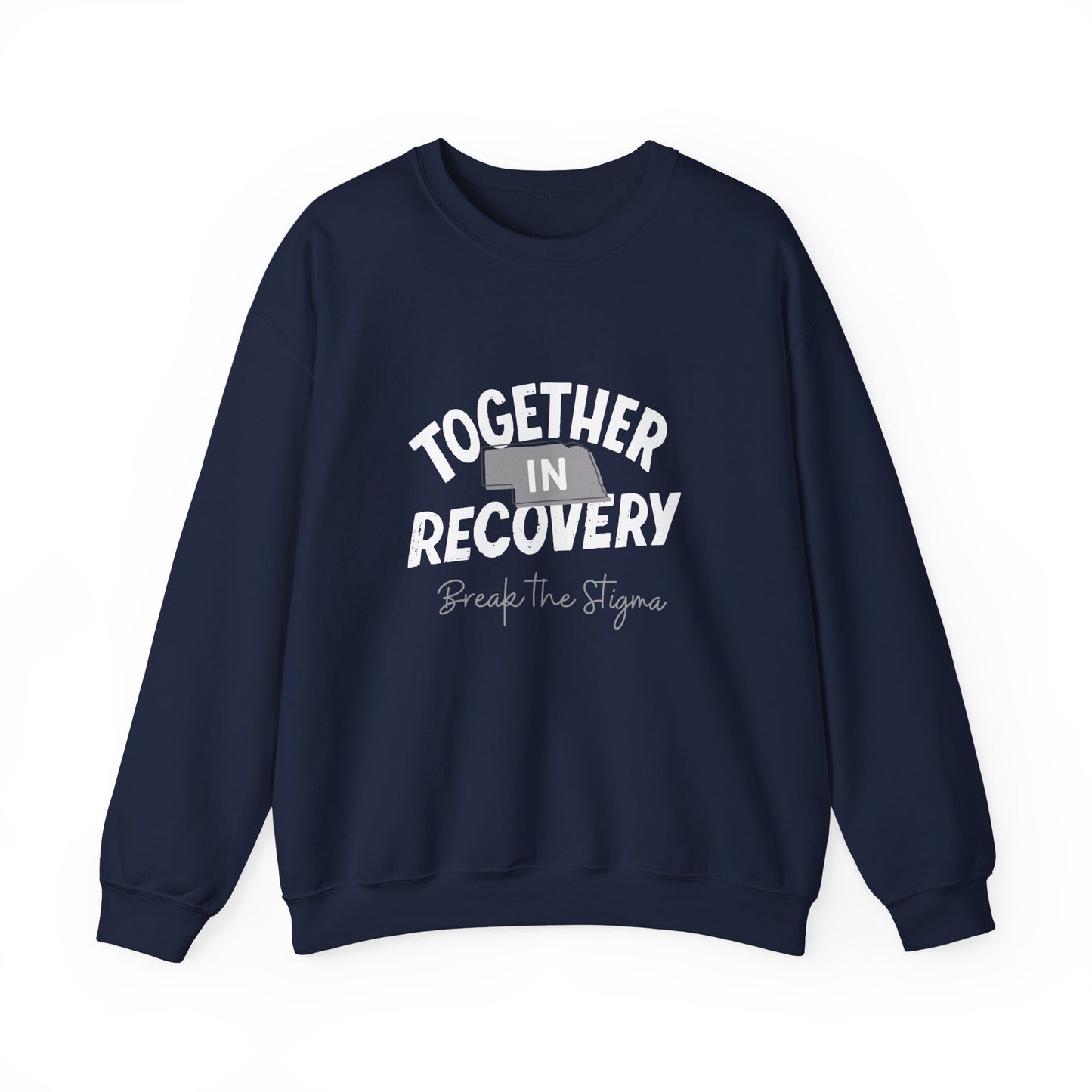 Together in Recovery (Nebraska) Unisex Heavy Blend™ Crewneck Sweatshirt