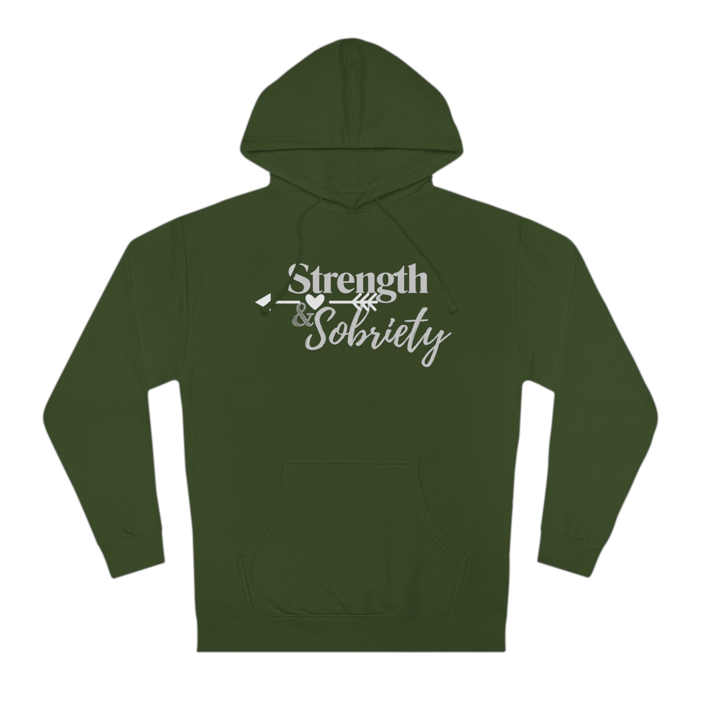 Strength & Sobriety Unisex Hooded Sweatshirt