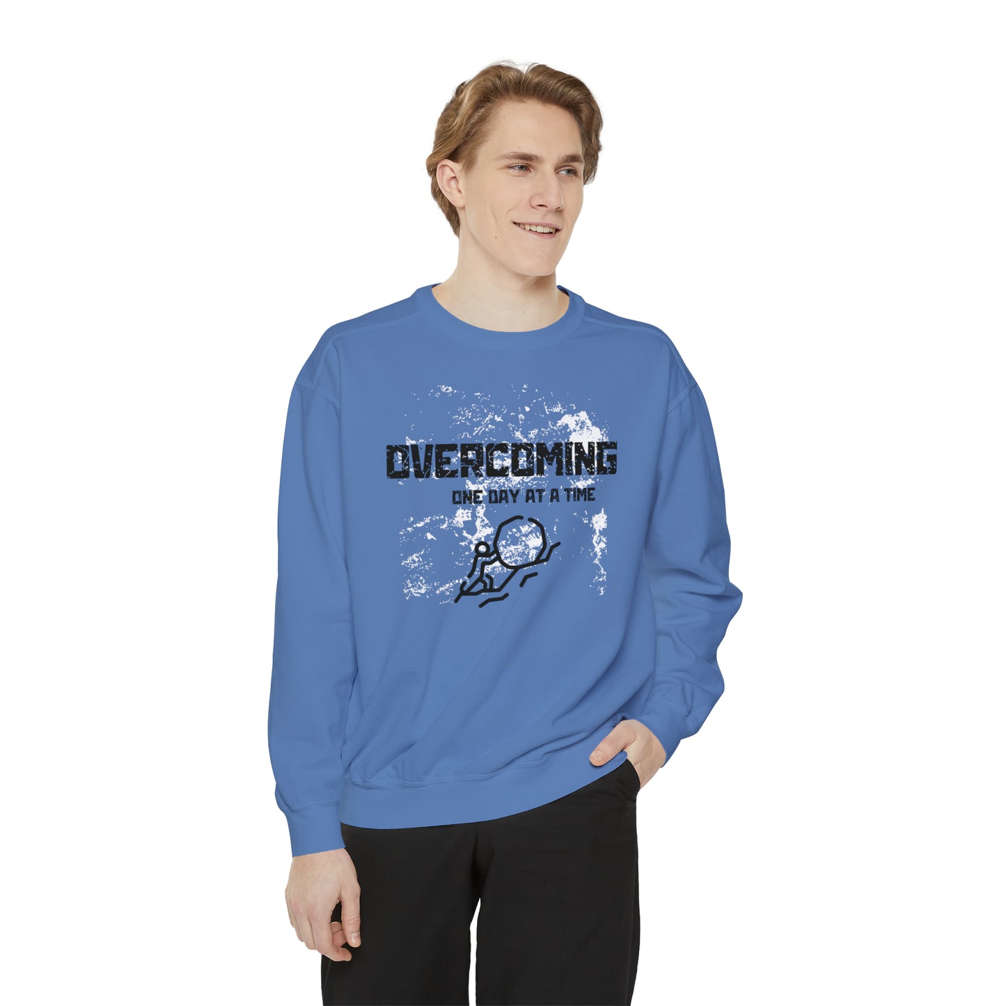 Overcoming Unisex Garment-Dyed Sweatshirt