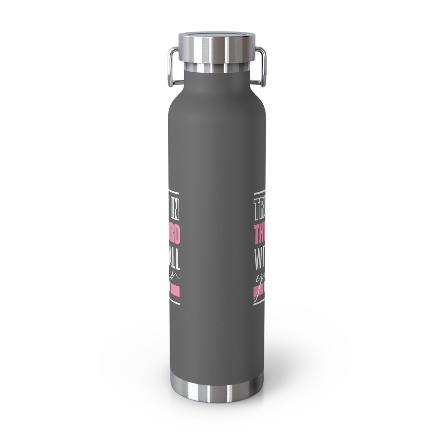 Trust in the Lord Copper Vacuum Insulated Bottle, 22oz