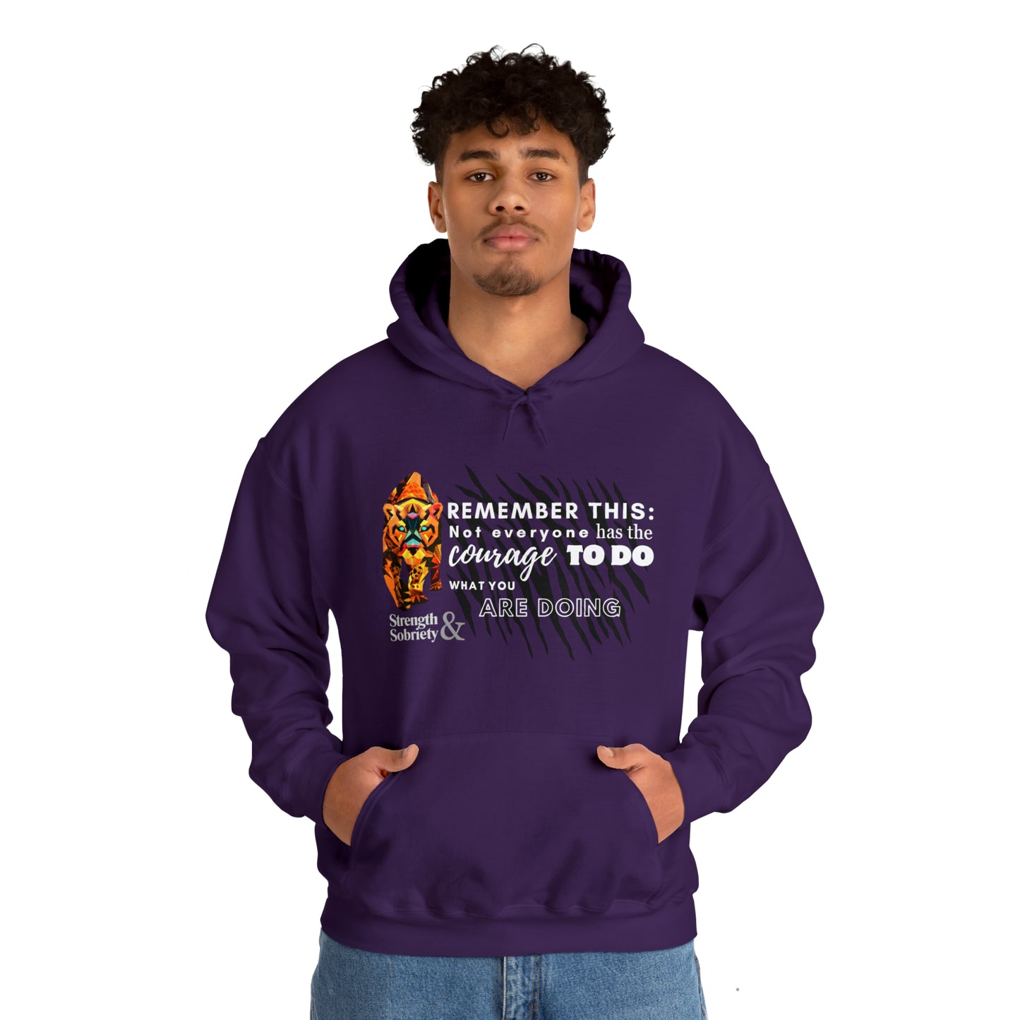 Remember This (Courage) Unisex Hooded Sweatshirt