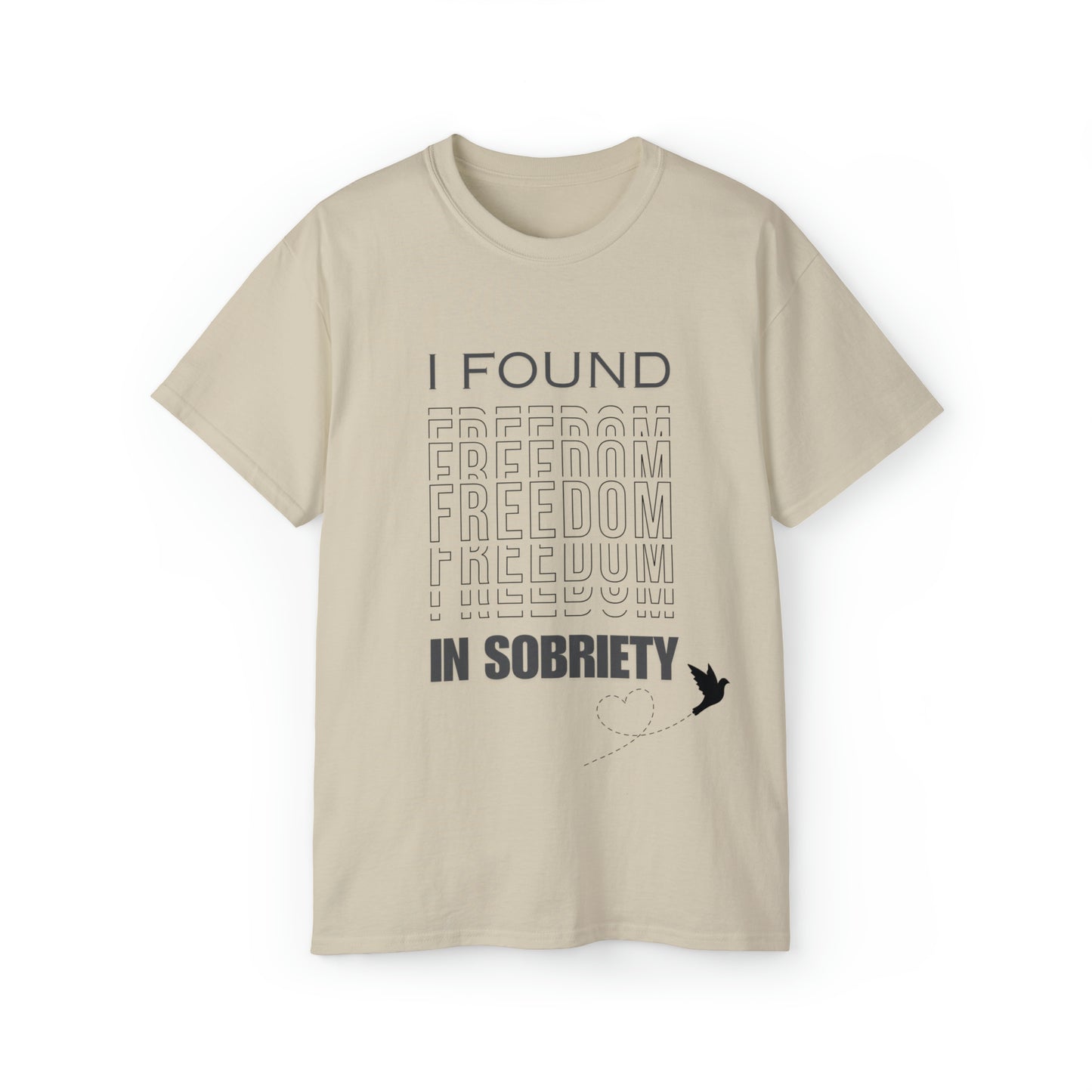 Freedom in Sobriety Unisex Ultra Cotton Tee