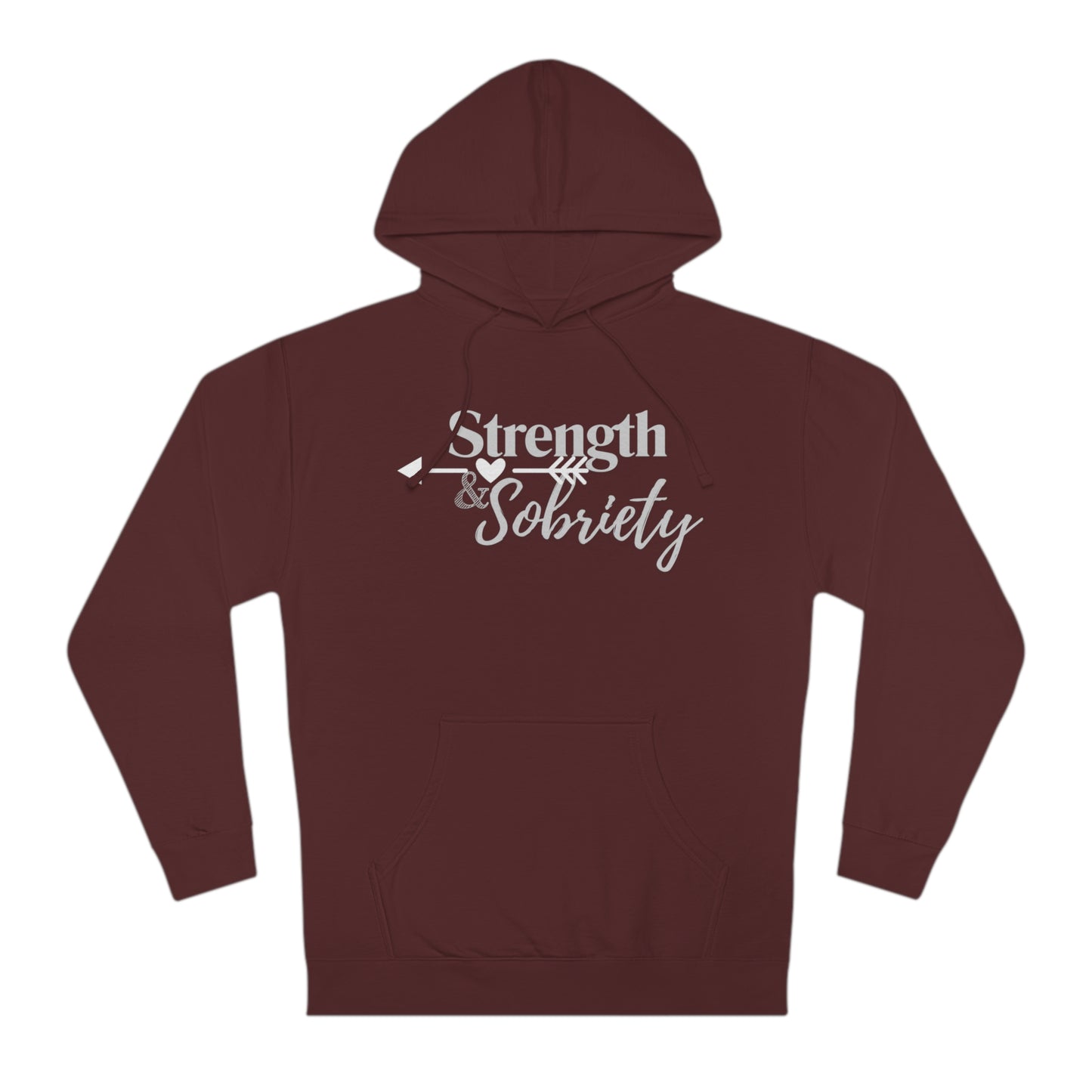 Strength & Sobriety Unisex Hooded Sweatshirt