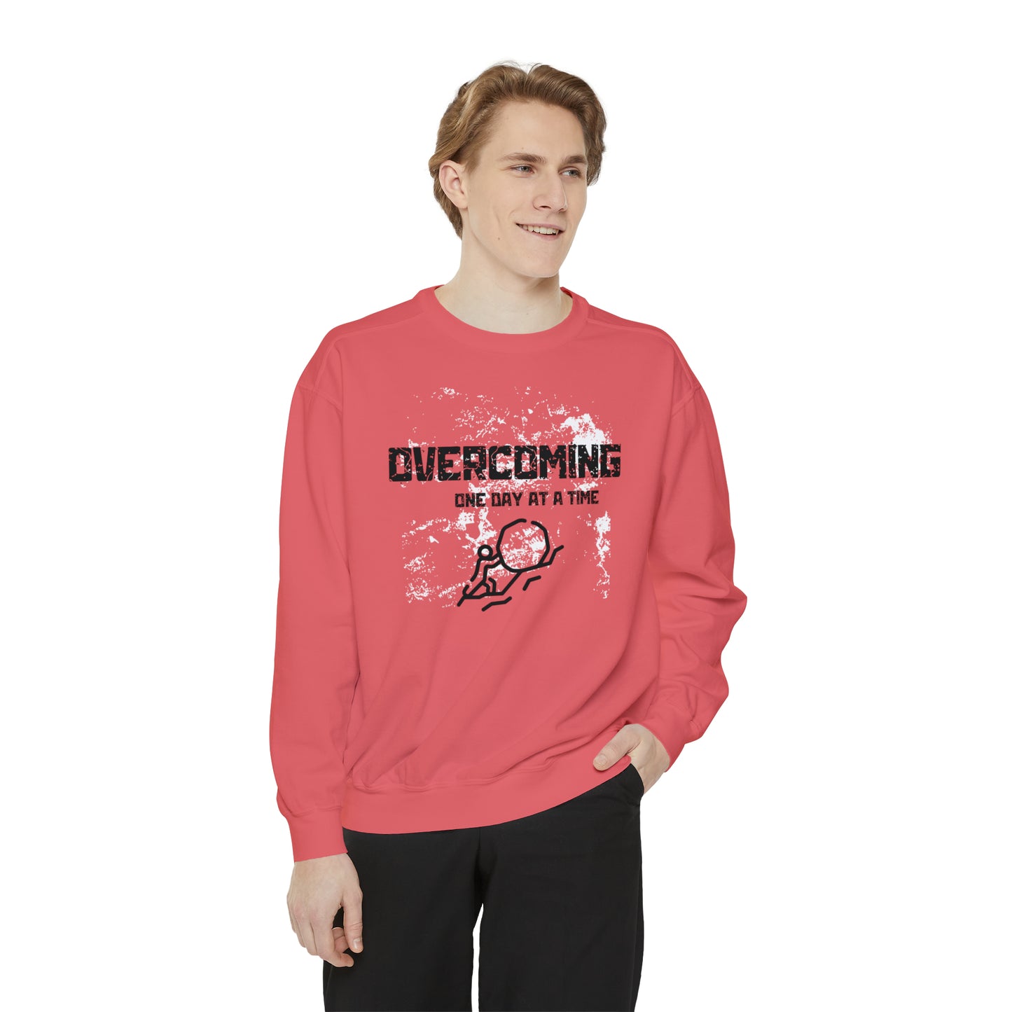 Overcoming Unisex Garment-Dyed Sweatshirt