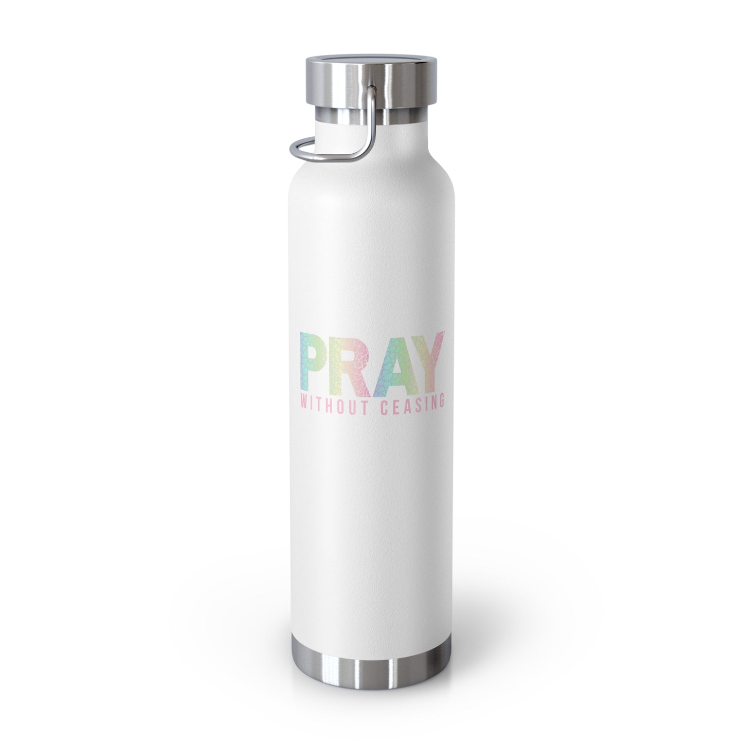 PRAY Copper Vacuum Insulated Bottle, 22oz