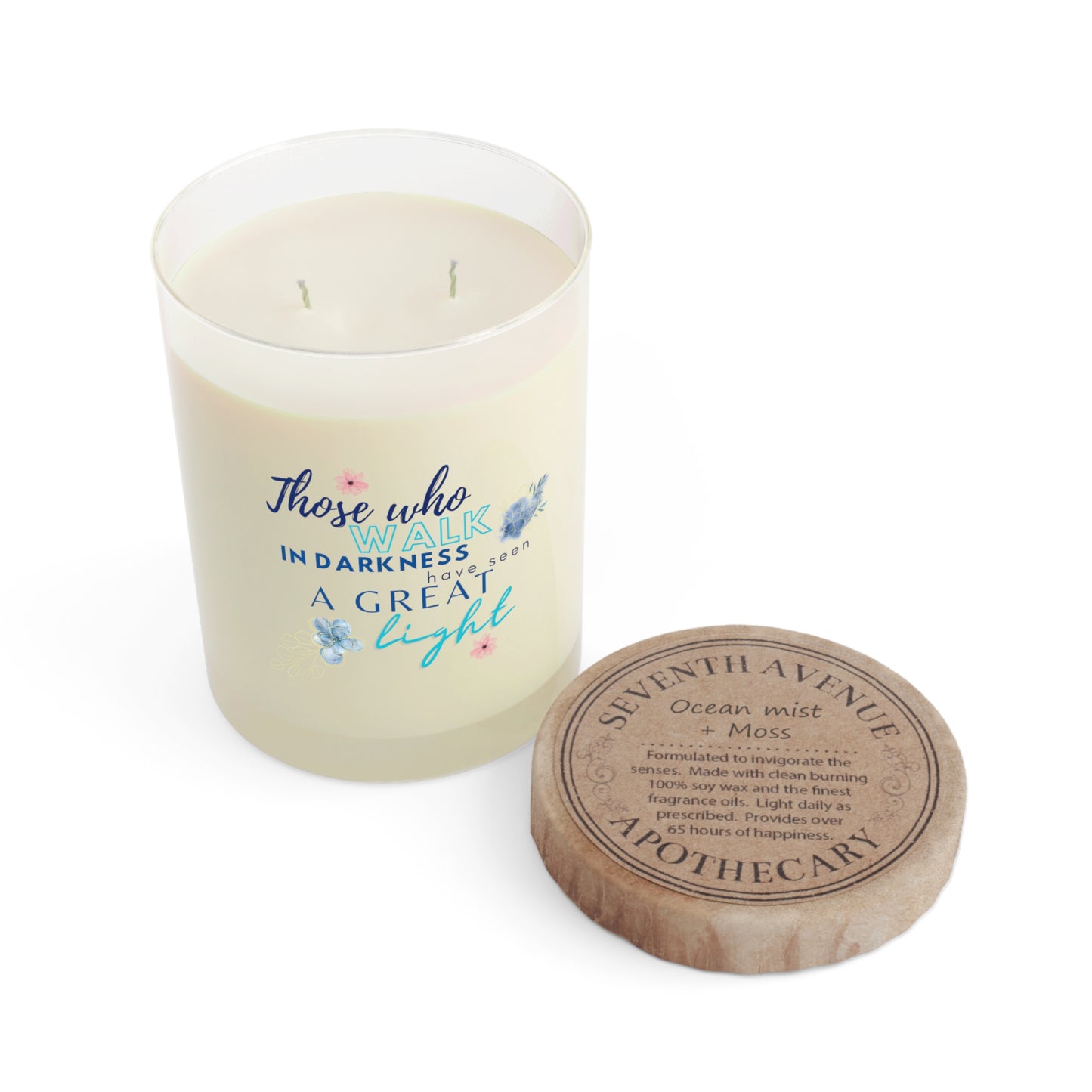 Those Who Walk in Darkness Scented Candle - Full Glass, 11oz