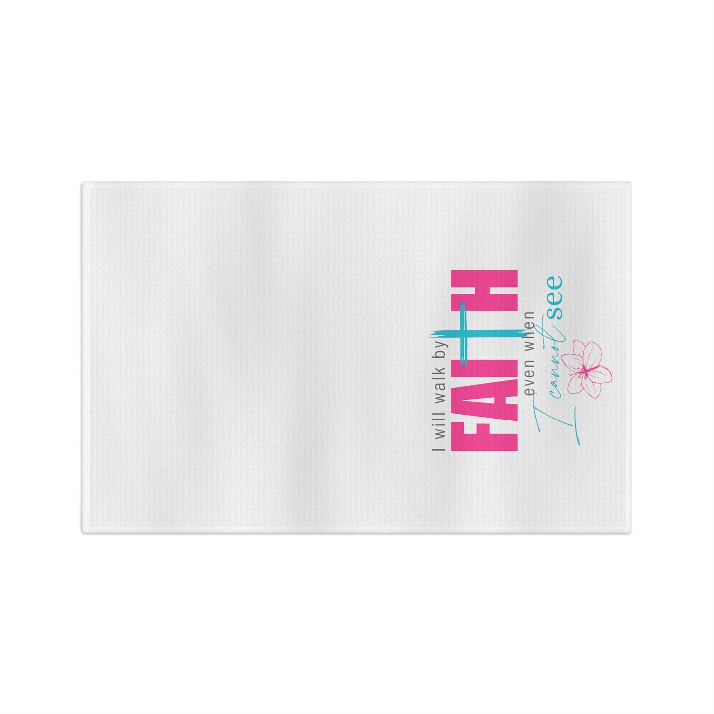 Walk by Faith Soft Tea Towel