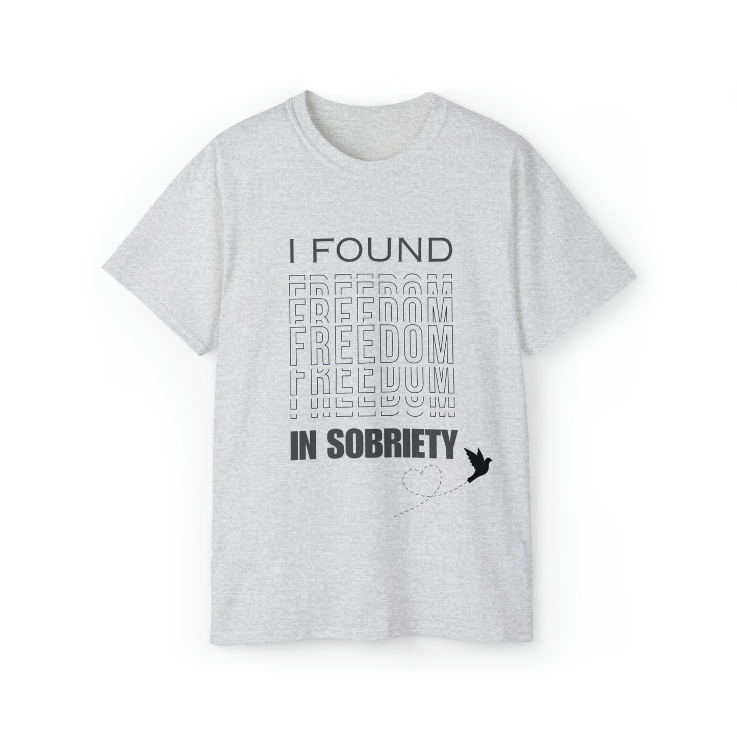 Freedom in Sobriety Unisex Ultra Cotton Tee