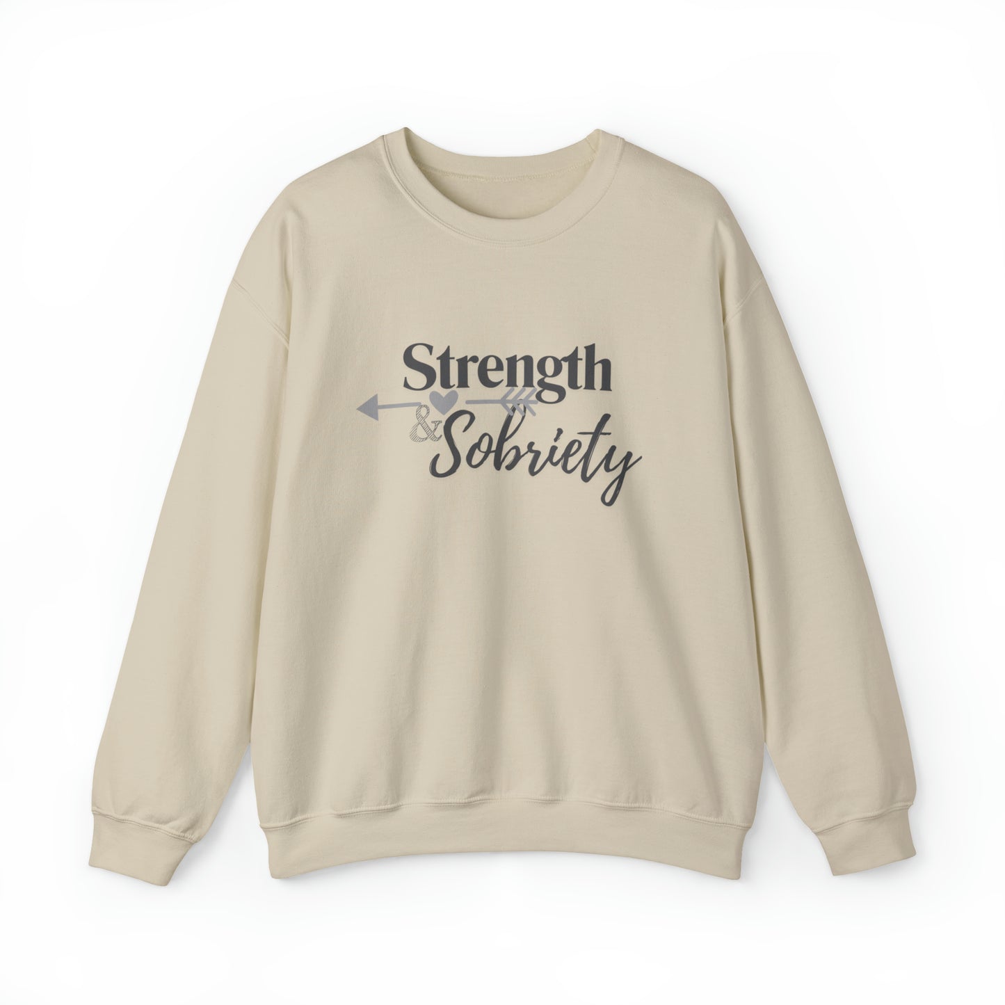 Strength & Sobriety Unisex Heavy Blend™ Crewneck Sweatshirt