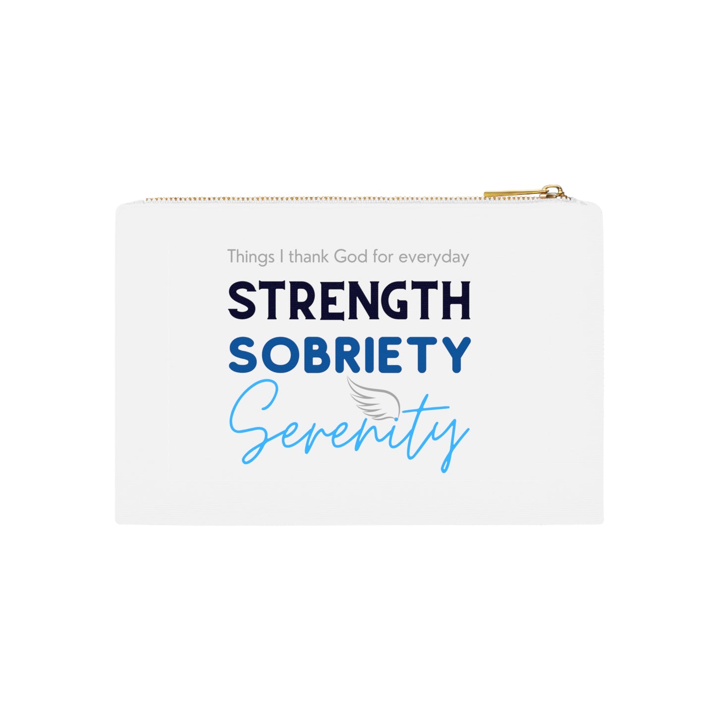 Sobriety Cosmetic Bag