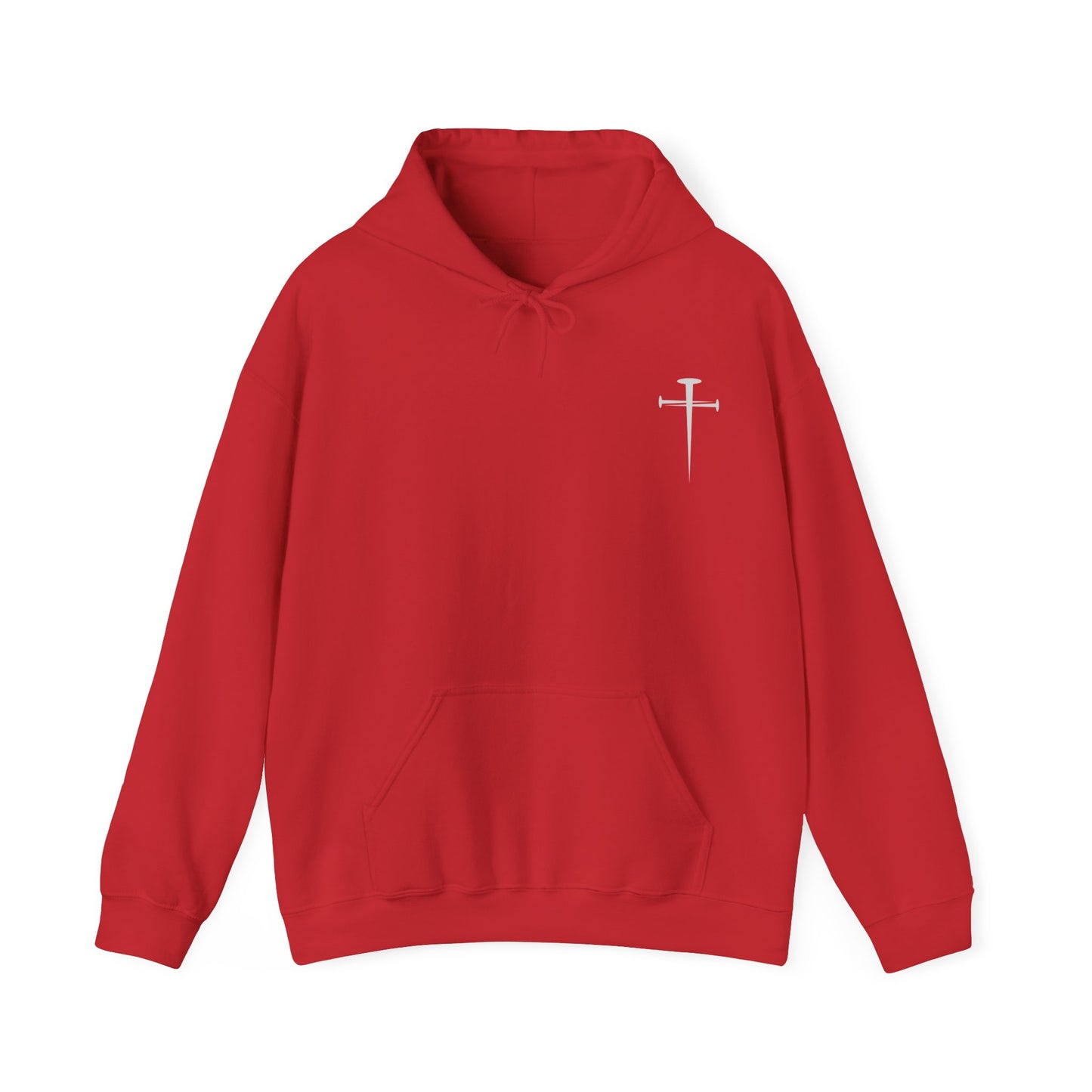 Pray Work and Trust God Heavy Hooded Sweatshirt