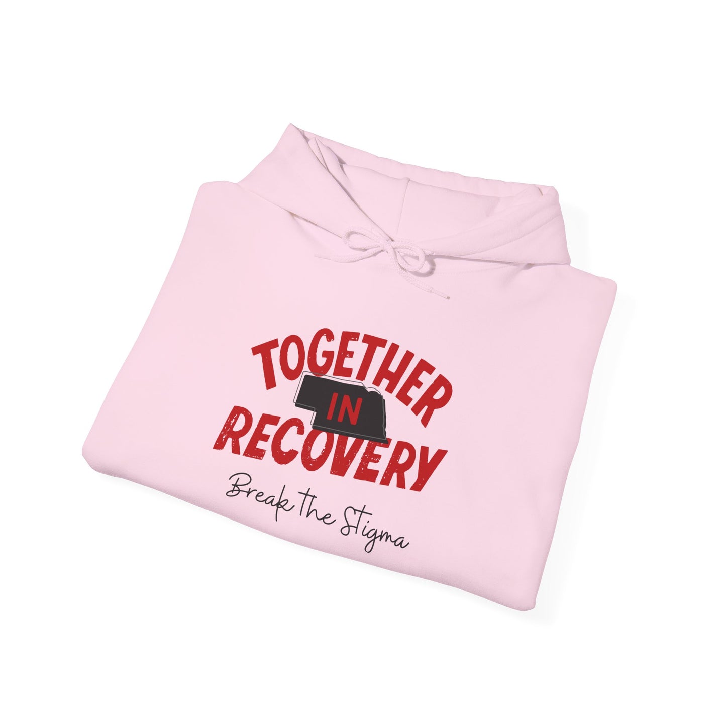 Together in Recovery (Nebraska) Unisex Heavy Blend™ Hooded Sweatshirt