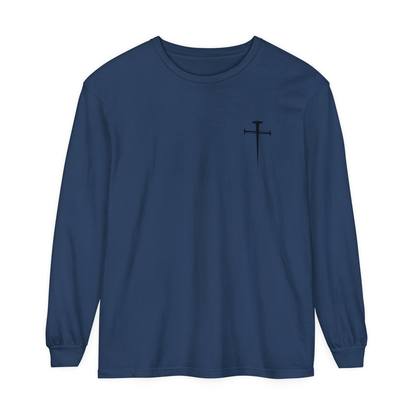 Philippians 4:13 Unisex Garment-dyed Long Sleeve T-Shirt