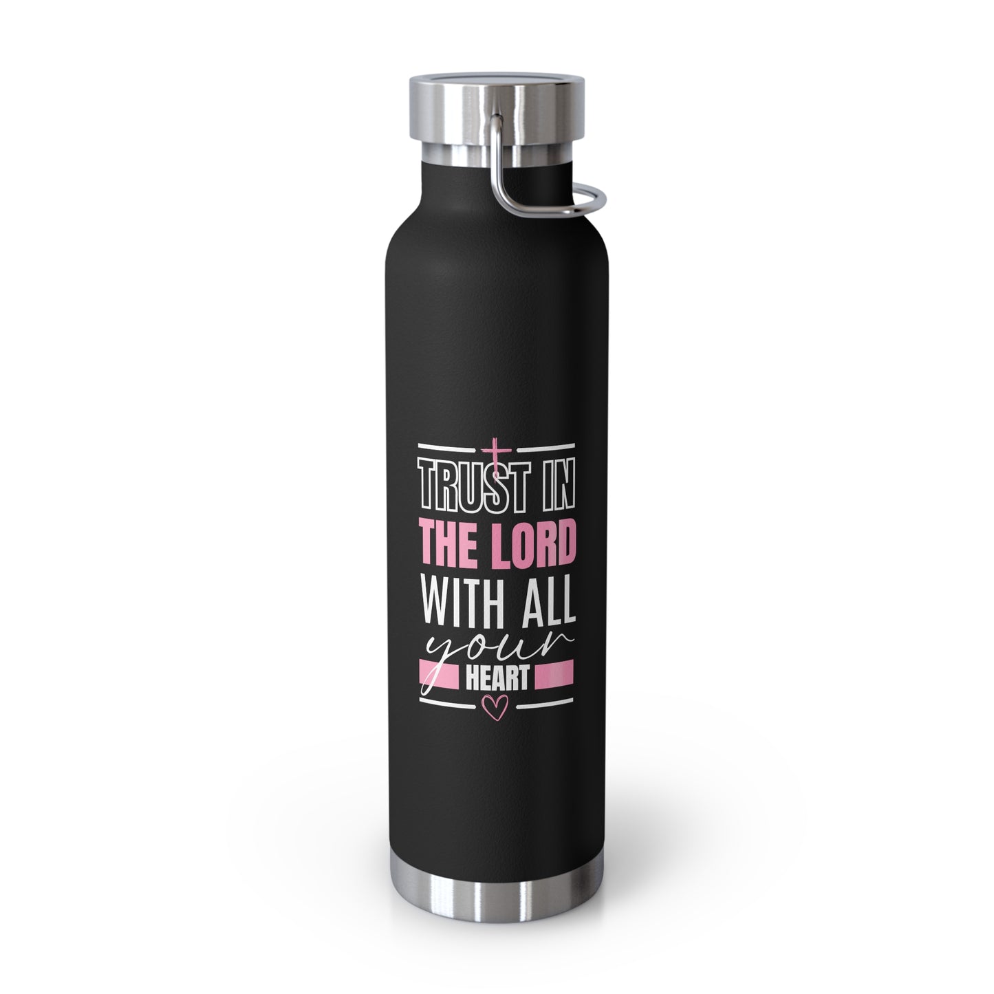 Trust in the Lord Copper Vacuum Insulated Bottle, 22oz