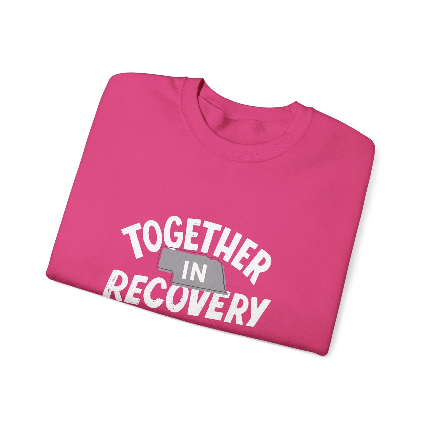 Together in Recovery (Nebraska) Unisex Heavy Blend™ Crewneck Sweatshirt