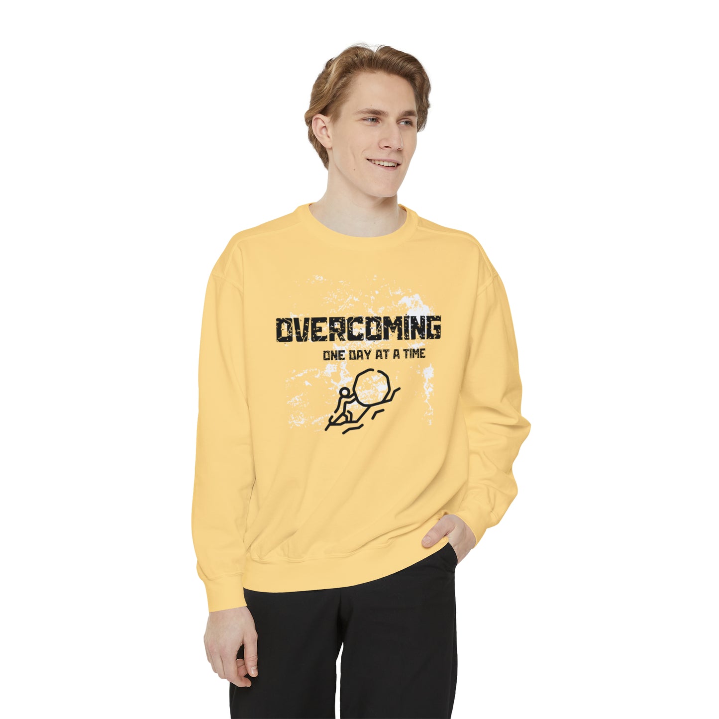 Overcoming Unisex Garment-Dyed Sweatshirt