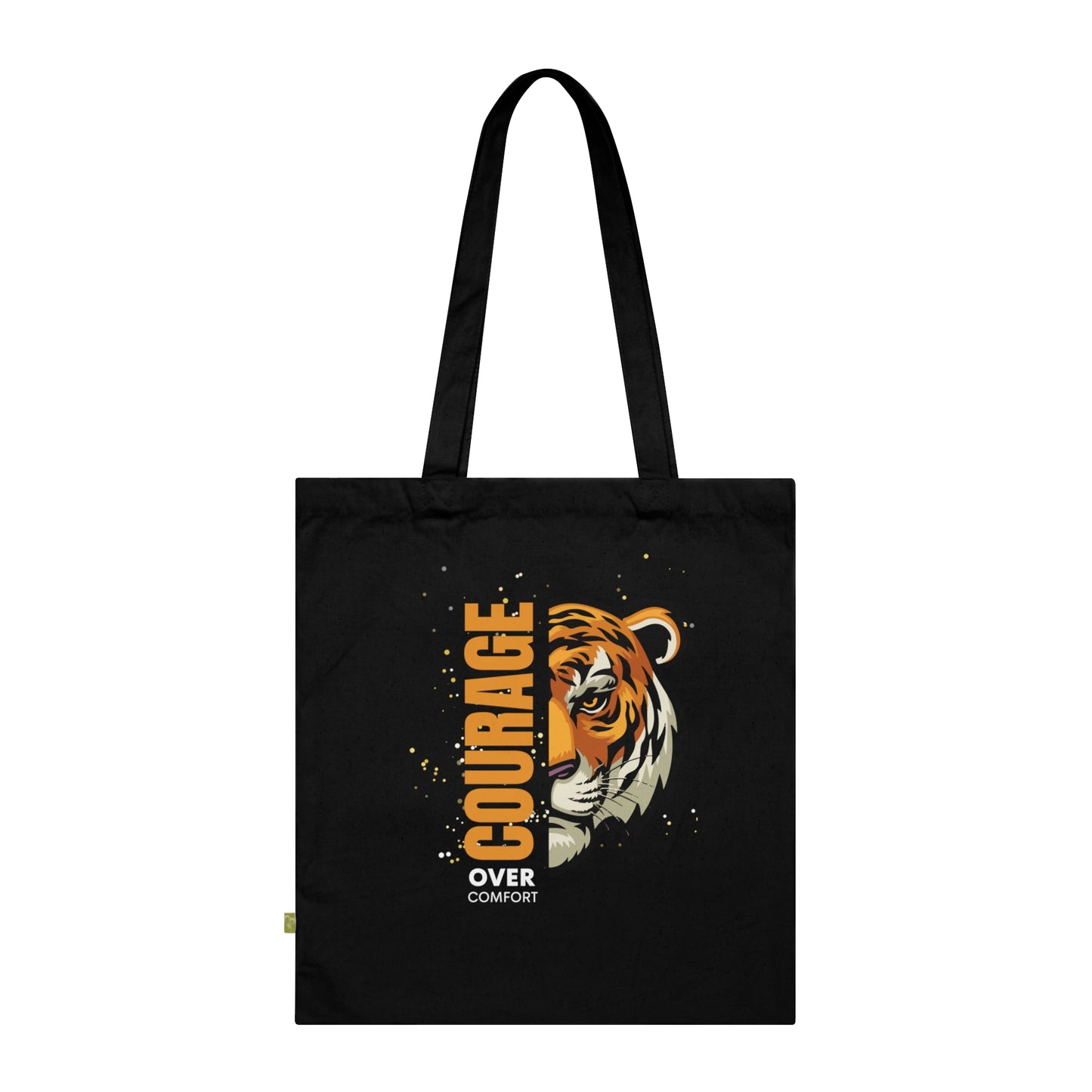 Courage Over Comfort Cotton Tote Bag