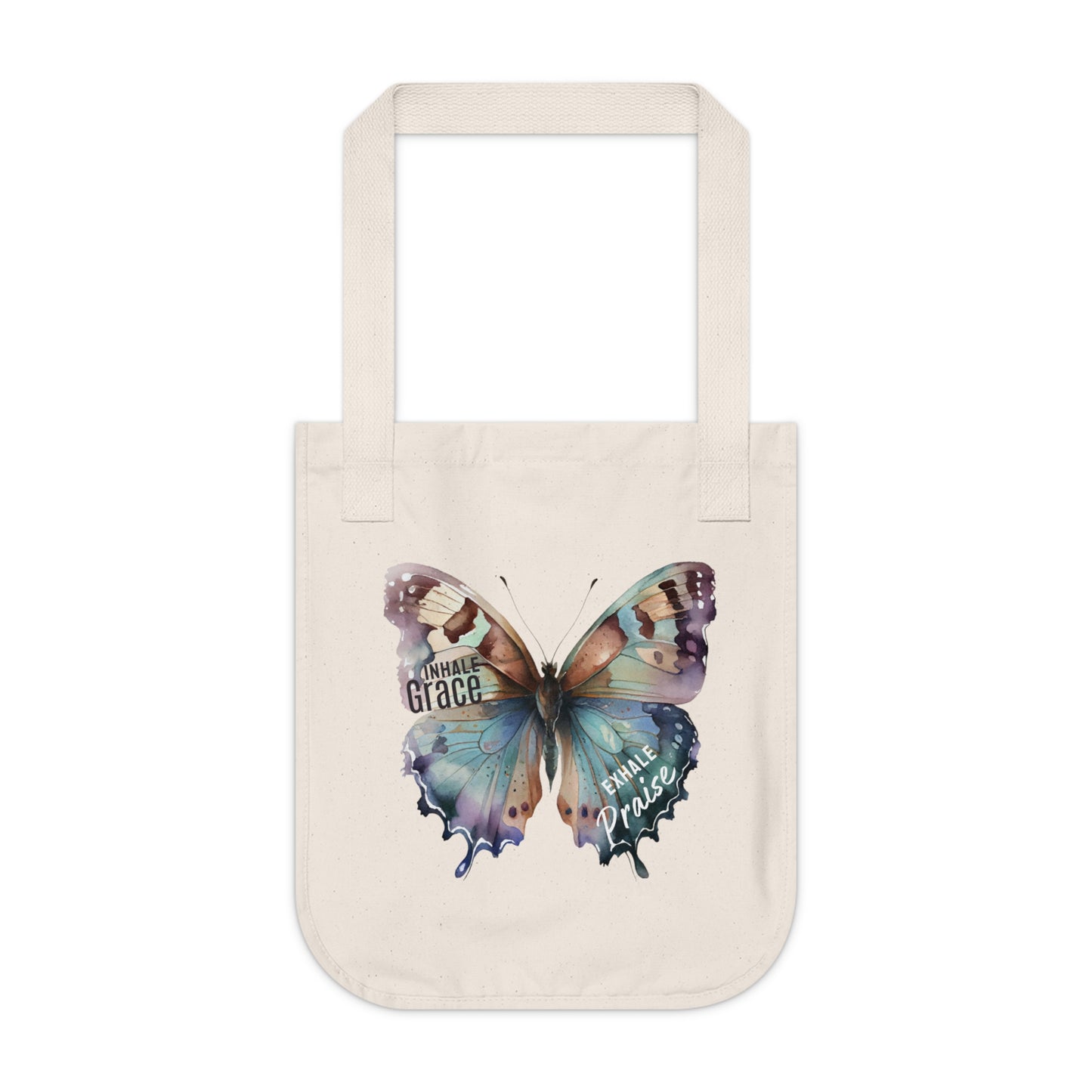 Psalm 150:6 Organic Canvas Tote Bag