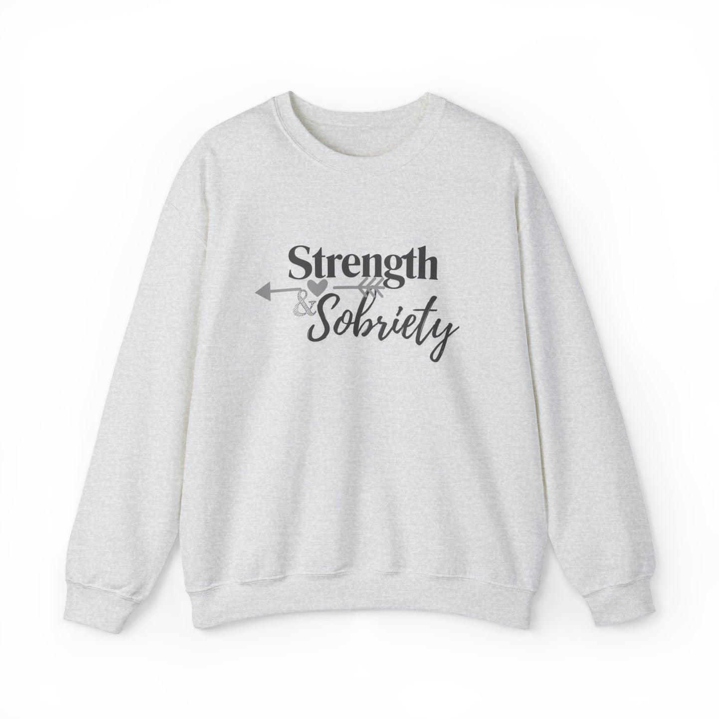 Strength & Sobriety Unisex Heavy Blend™ Crewneck Sweatshirt