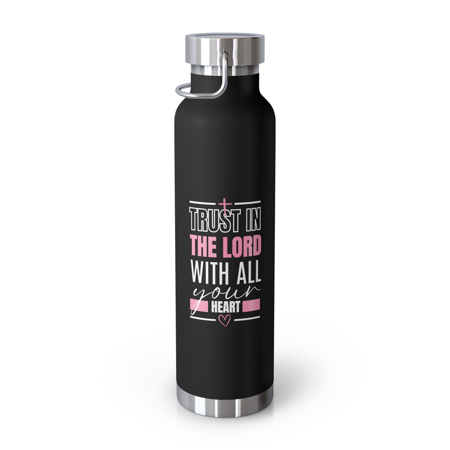 Trust in the Lord Copper Vacuum Insulated Bottle, 22oz